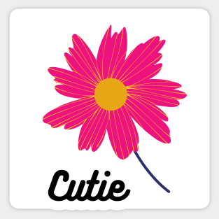 Floral design Sticker